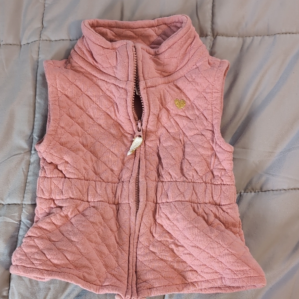 Carter's Pink Quilted Vest for Kids